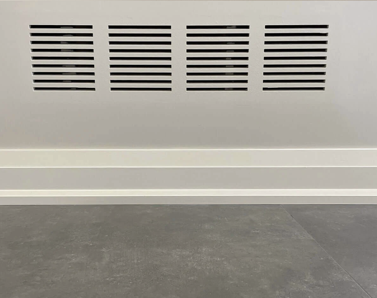 Flush Mount Wooden Cold Air Return Vents Flush Permanent Cold Air