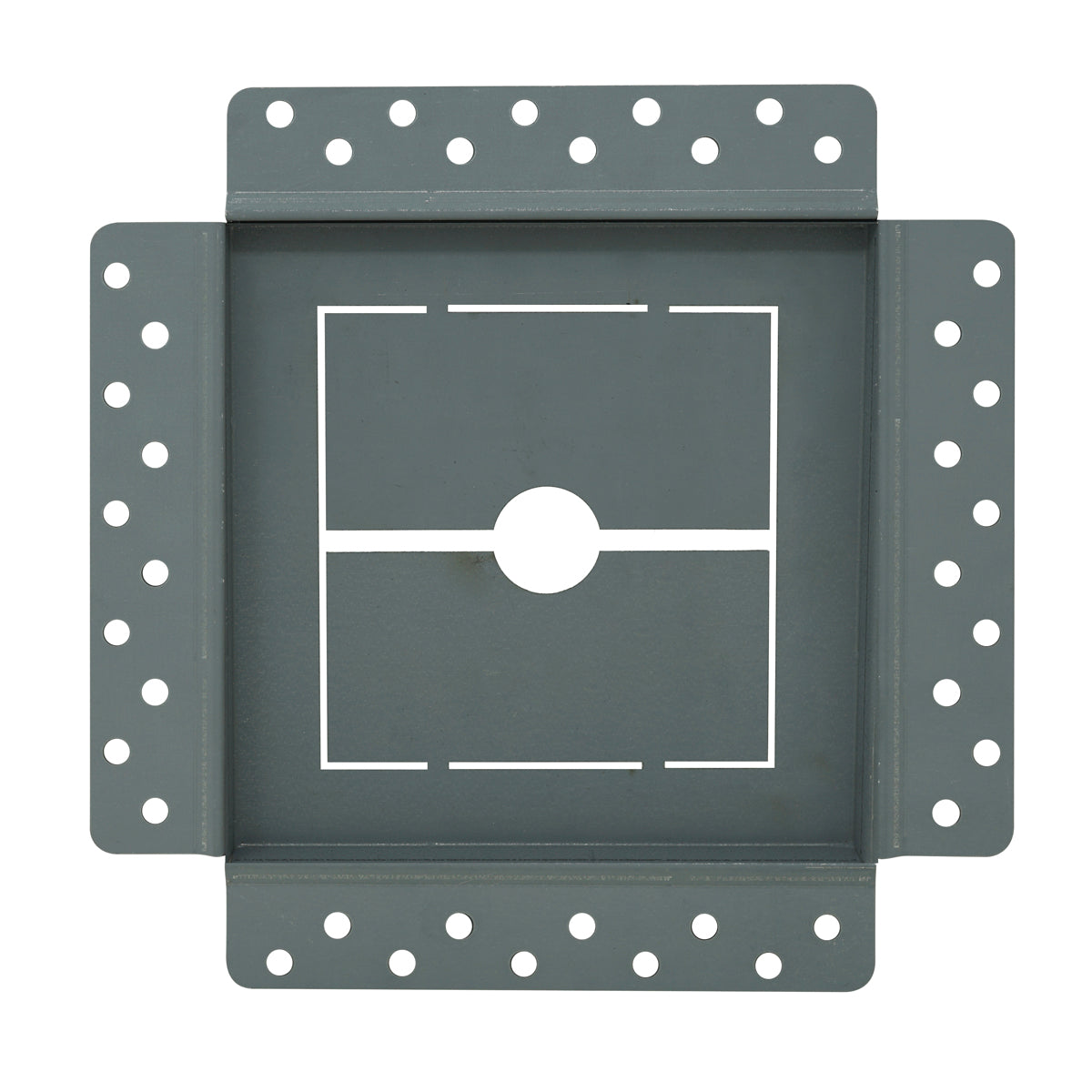 Envisivent Removable Flush Mount Air Supply Vent, 6" x 6" (Drywall Opening)
