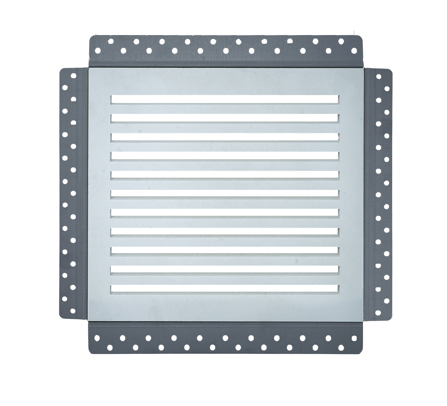Envisivent Removable Flush Mount Bathroom Exhaust Fan Cover, 10 "x 10" (Drywall Opening)