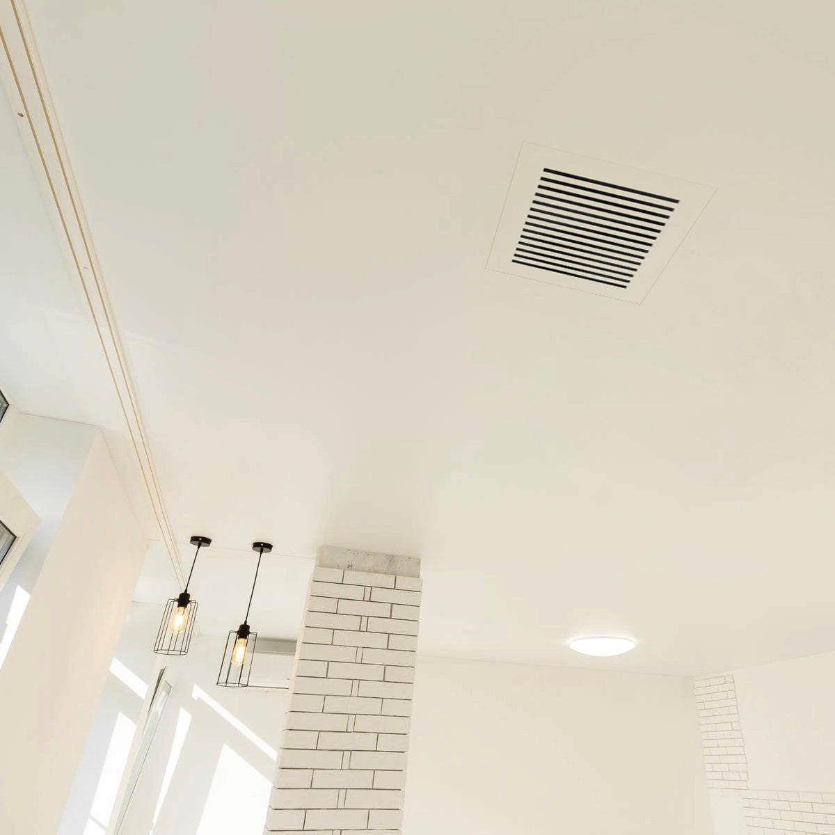 Envisivent Magnetic Bathroom Exhaust Fan Cover, 12” x 12”