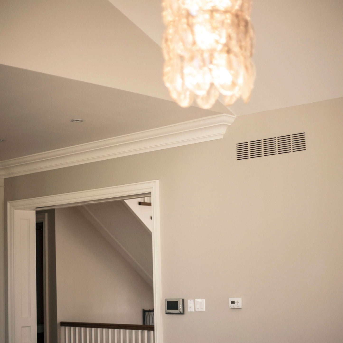 Envisivent Permanent Flush Mount Air Return, 30” x 8” (Duct Opening)/Requires 32" x 10" Drywall Opening