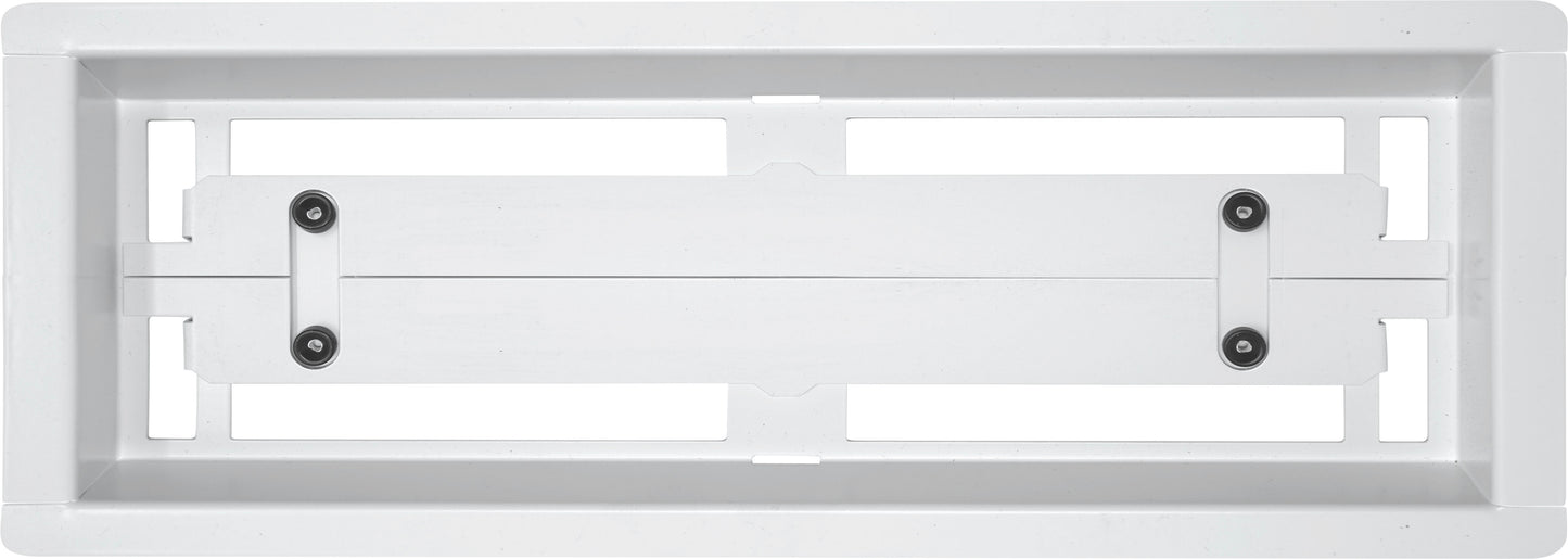 
                  
                    DAVENTE Drop-In Top Flush Mount Floor Vent, 3" x 10" Duct Opening (WHITE)
                  
                
