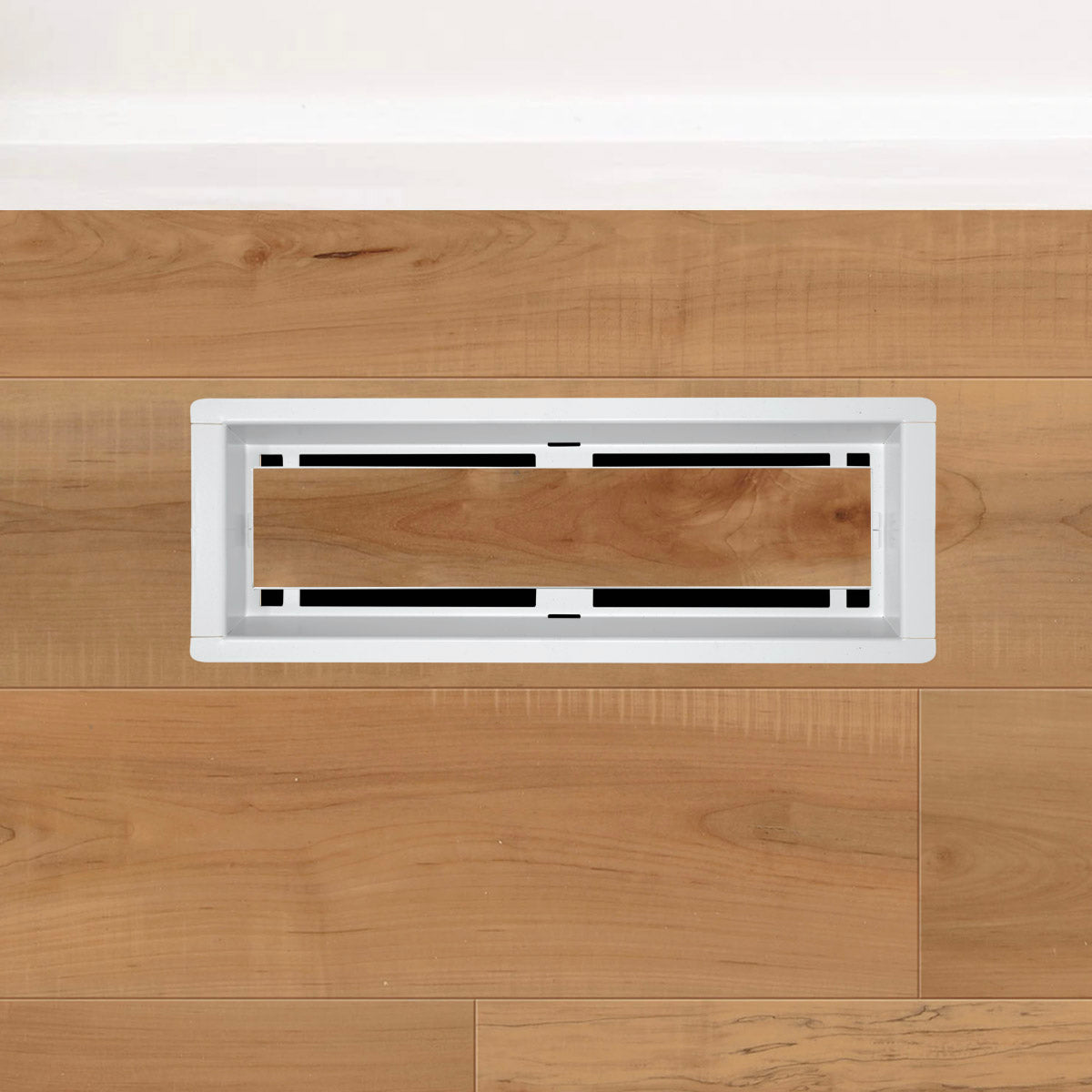 Davente Drop-In Flush Mount Floor Vent - 3" x 10" Duct Opening
