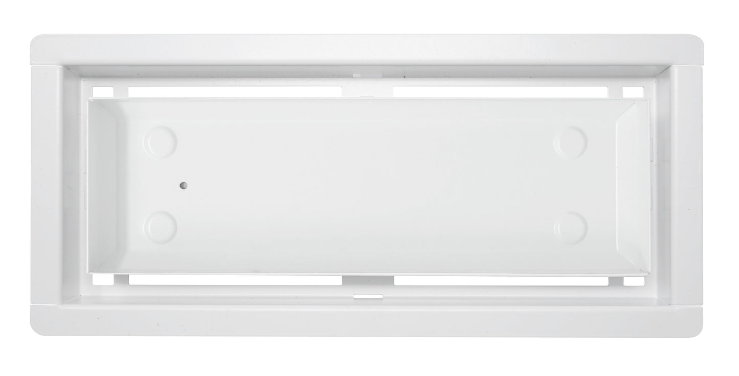 
                  
                    Davente DROP-IN FLUSH MOUNT Floor Vent - 4” x 10” Duct Opening (WHITE)
                  
                