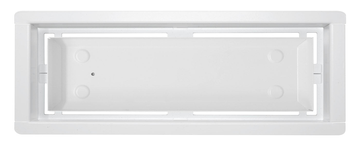 
                  
                    Davente DROP-IN FLUSH MOUNT Floor Vent - 4” x 12” Duct Opening (WHITE)
                  
                