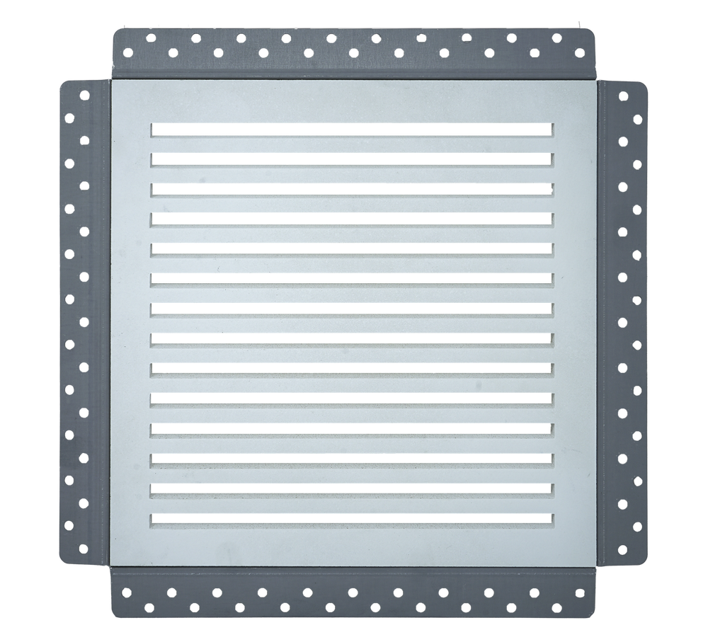 Envisivent Removable Flush Mount Bathroom Exhaust Fan Cover, 12” x 12” (Drywall Opening)