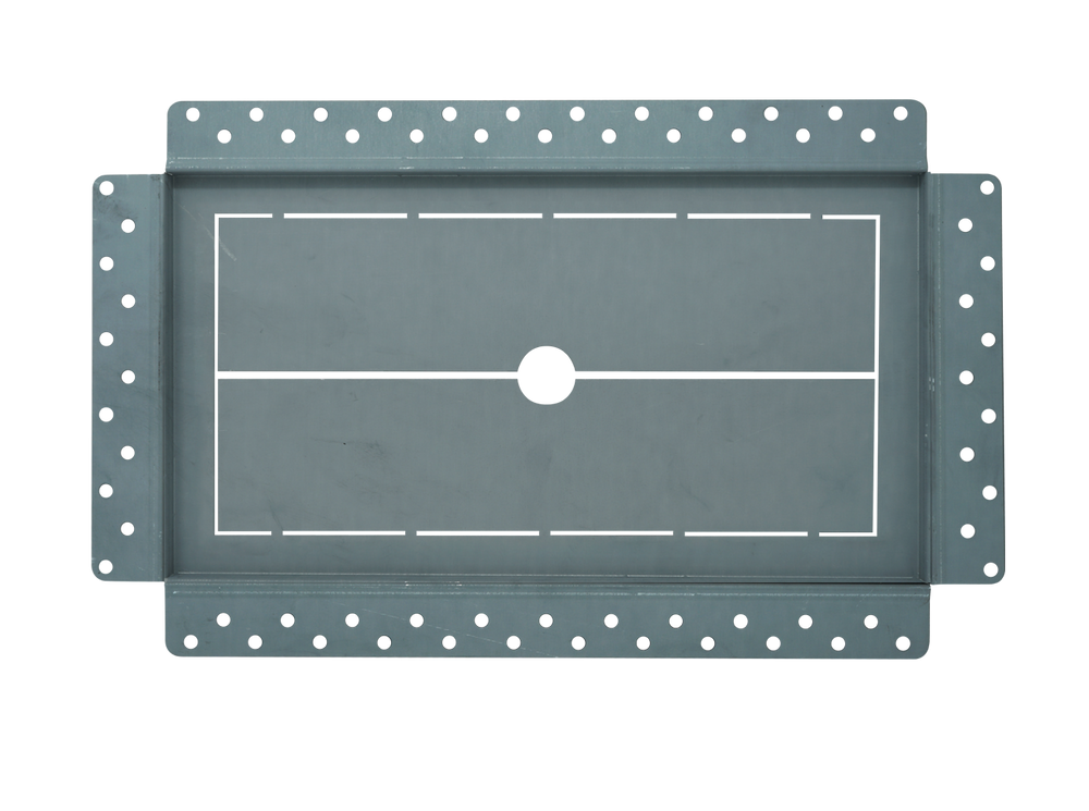 Envisivent Removable Flush Mount Air Supply, 12” x 6” (Duct Opening)/R
