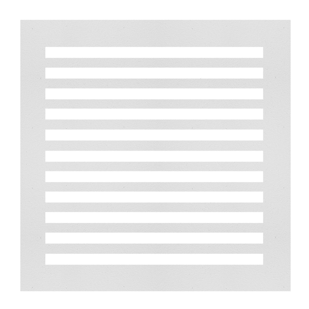 Replacement Vent Inserts, No Frame: Envisivent Removable Air Return Vent 10” x 10” (Drywall Opening)