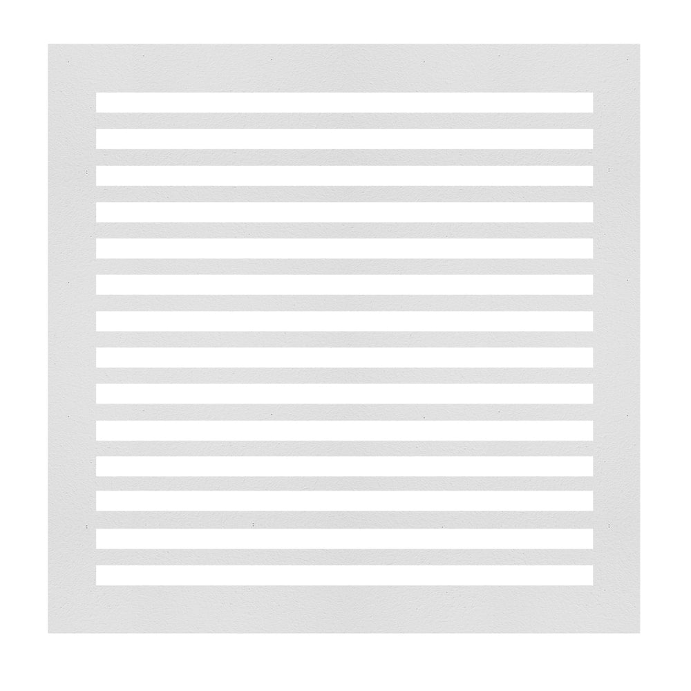 Replacement Vent Inserts, No Frame: Envisivent Removable Air Return Vent 12” x 12” (Drywall Opening)