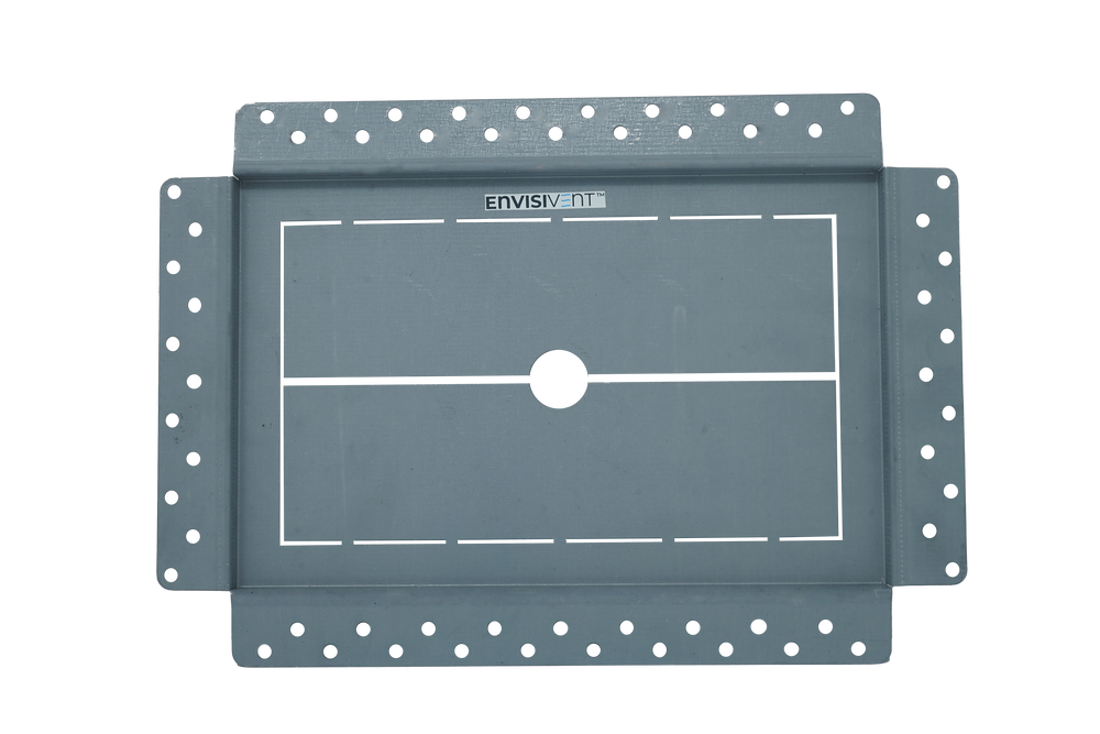 
                  
                    Envisivent Removable Flush Mount Wall/Ceiling Air Supply, 10” x 6” (Duct Opening)
                  
                